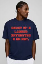 Sorry If I Looked Interested, I Am Not! T-Shirt - Image 2
